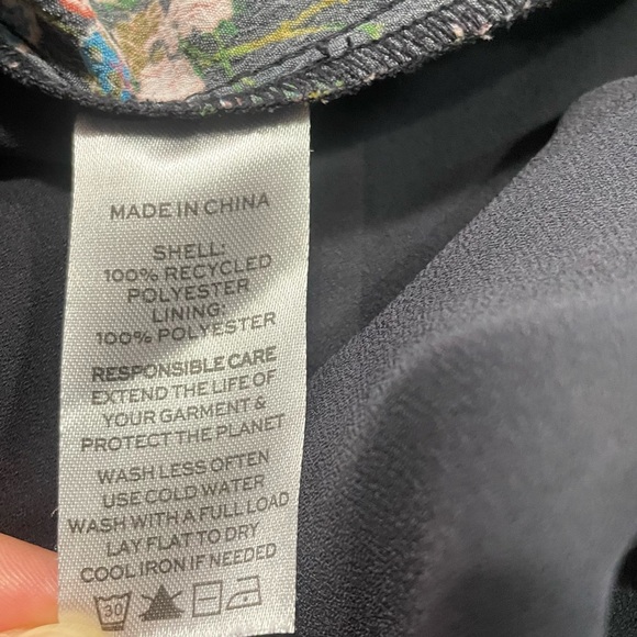 The Norah Floral Long Sleeve Square Neck Mini Nap Dress Size XXS Feminine - Picture 13 of 15